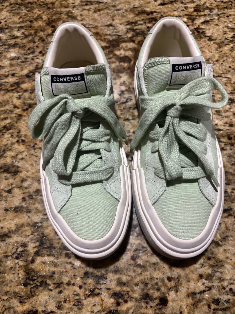 Converse Low Top Sneakers in Mint